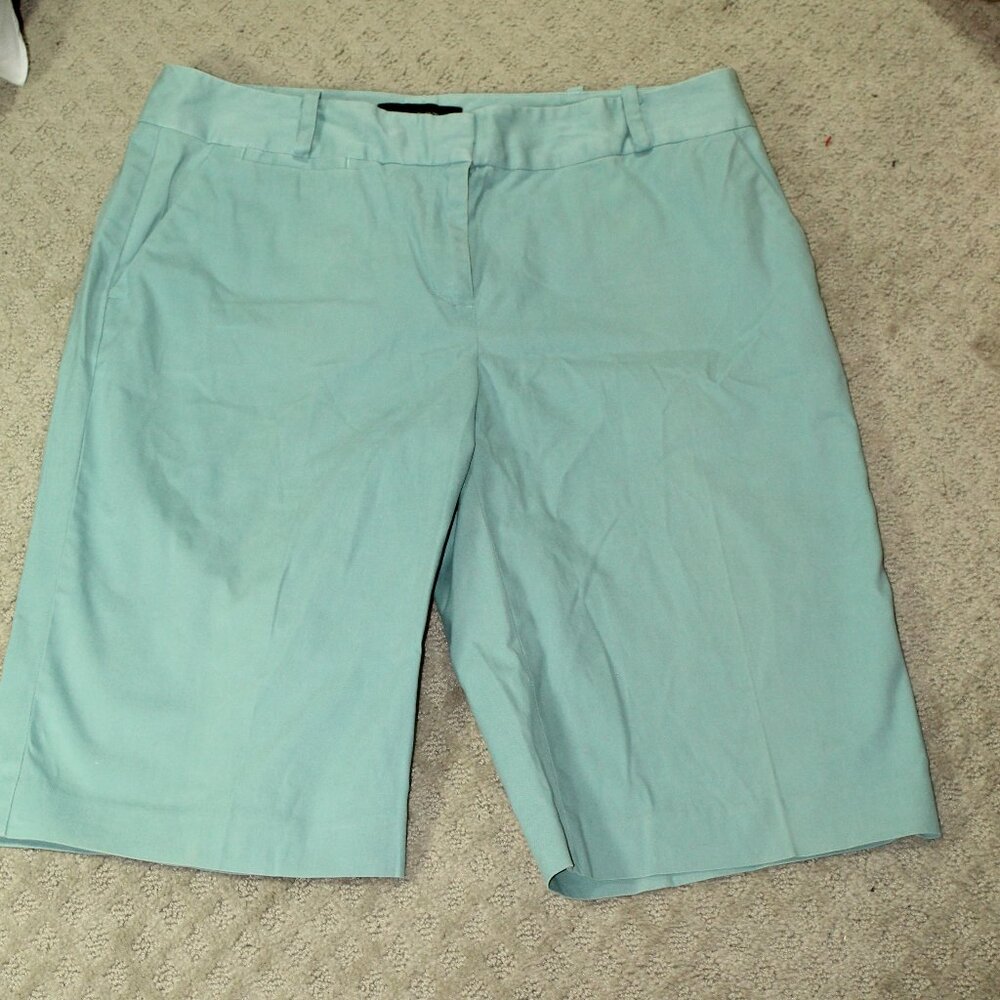 Talbots Light Aqua Bermuda Shorts